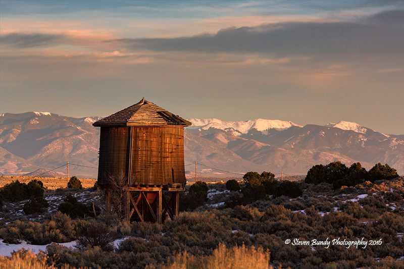 tres piedras water tank