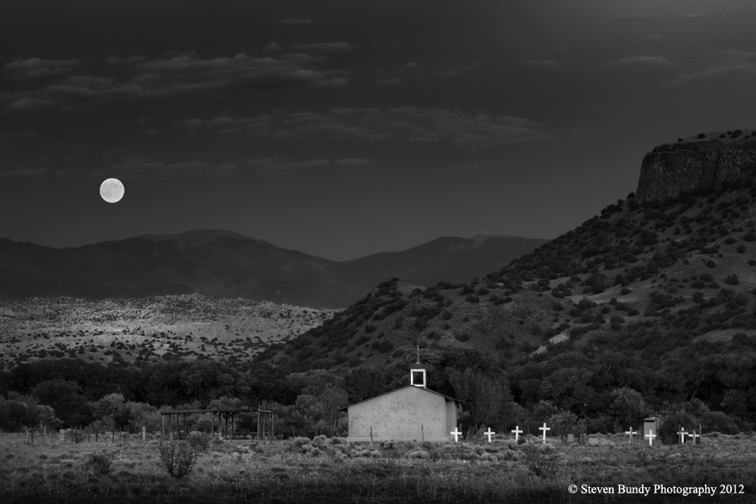 black mesa moonrise