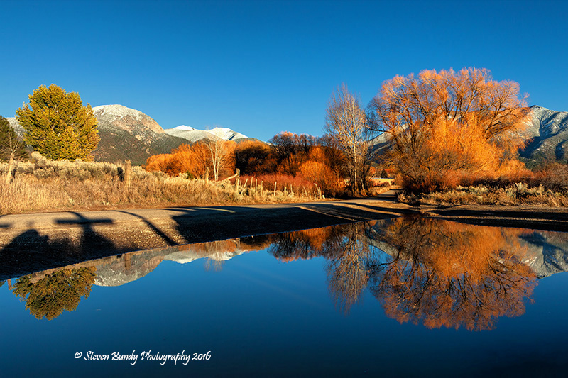 hondo seco road reflections