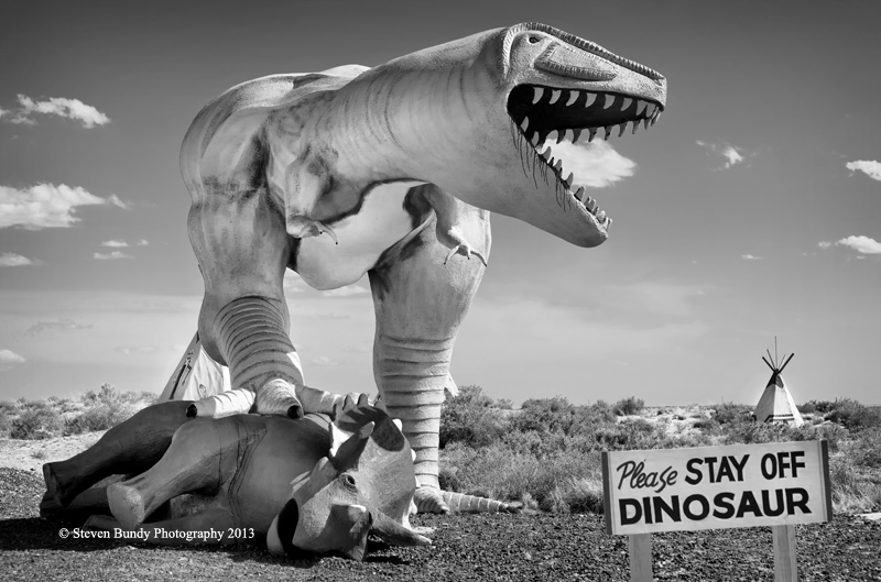 please stay off dinosaur