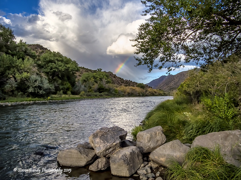 rainbow over the rio