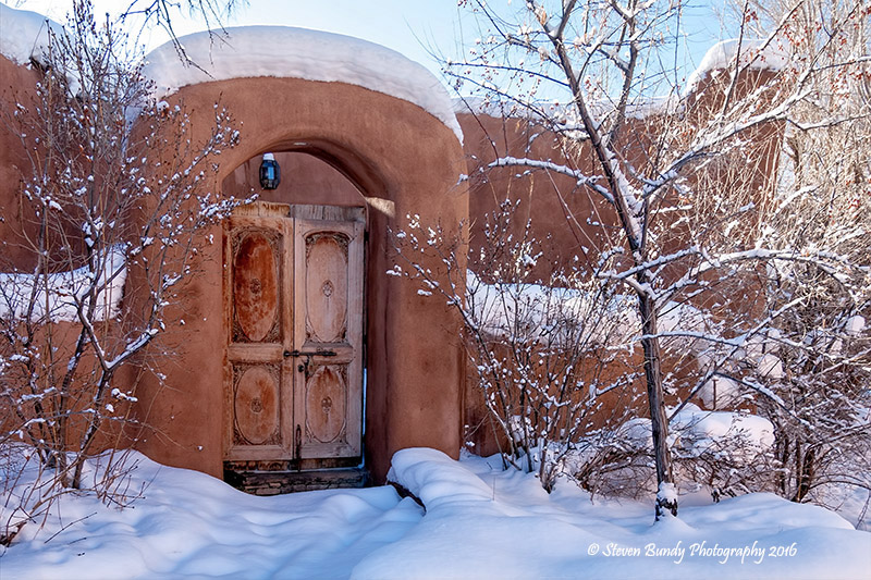 talpa gate in snow